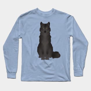 Black Wolf Long Sleeve T-Shirt